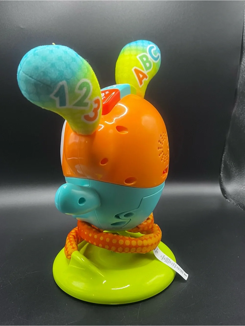 Fisher-Price DJ Bouncin' Beats Interactive Musical Singing Learning Toy ABC 123